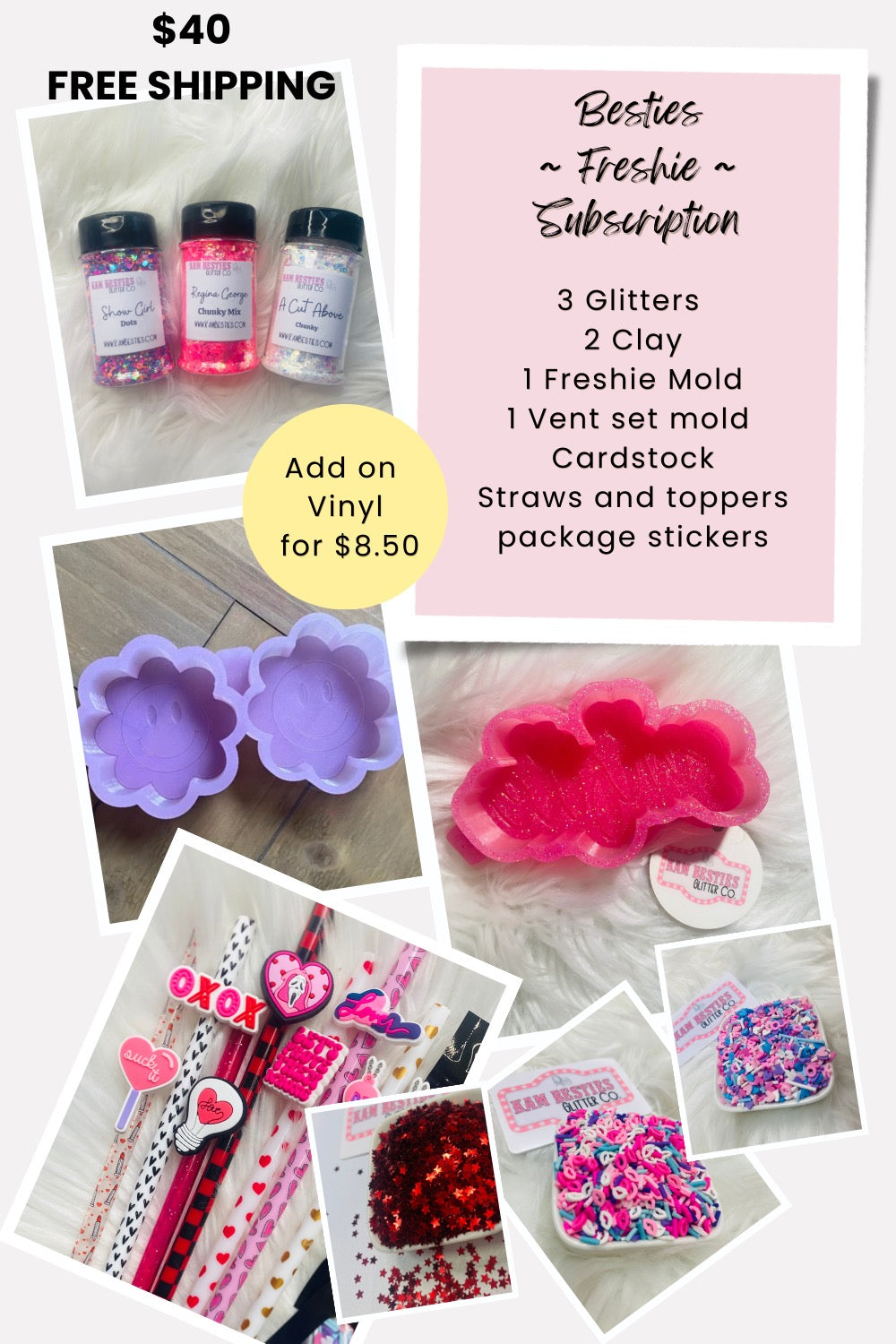 Besties Freshie Subscription box