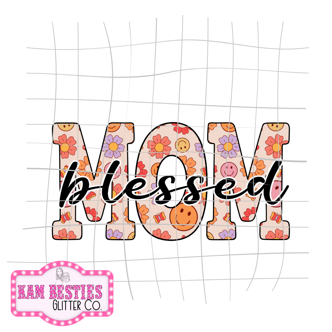 Blessed mom groovy