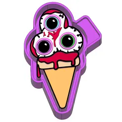 Eyeball Ice cream Mold