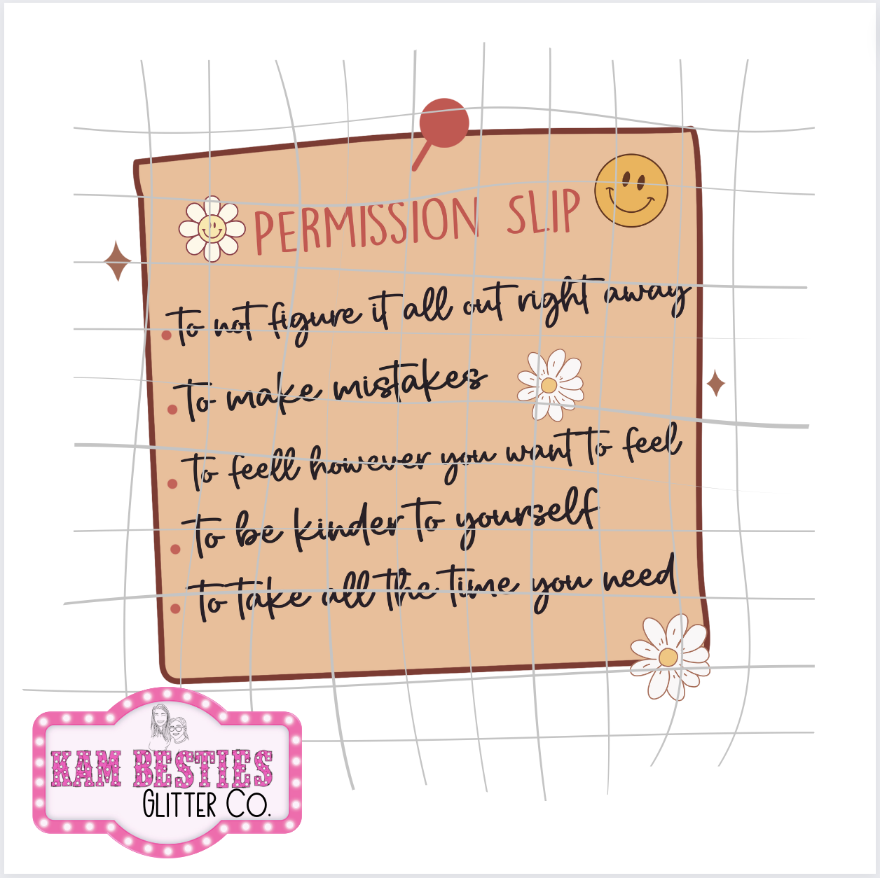 Permission Slip Decal