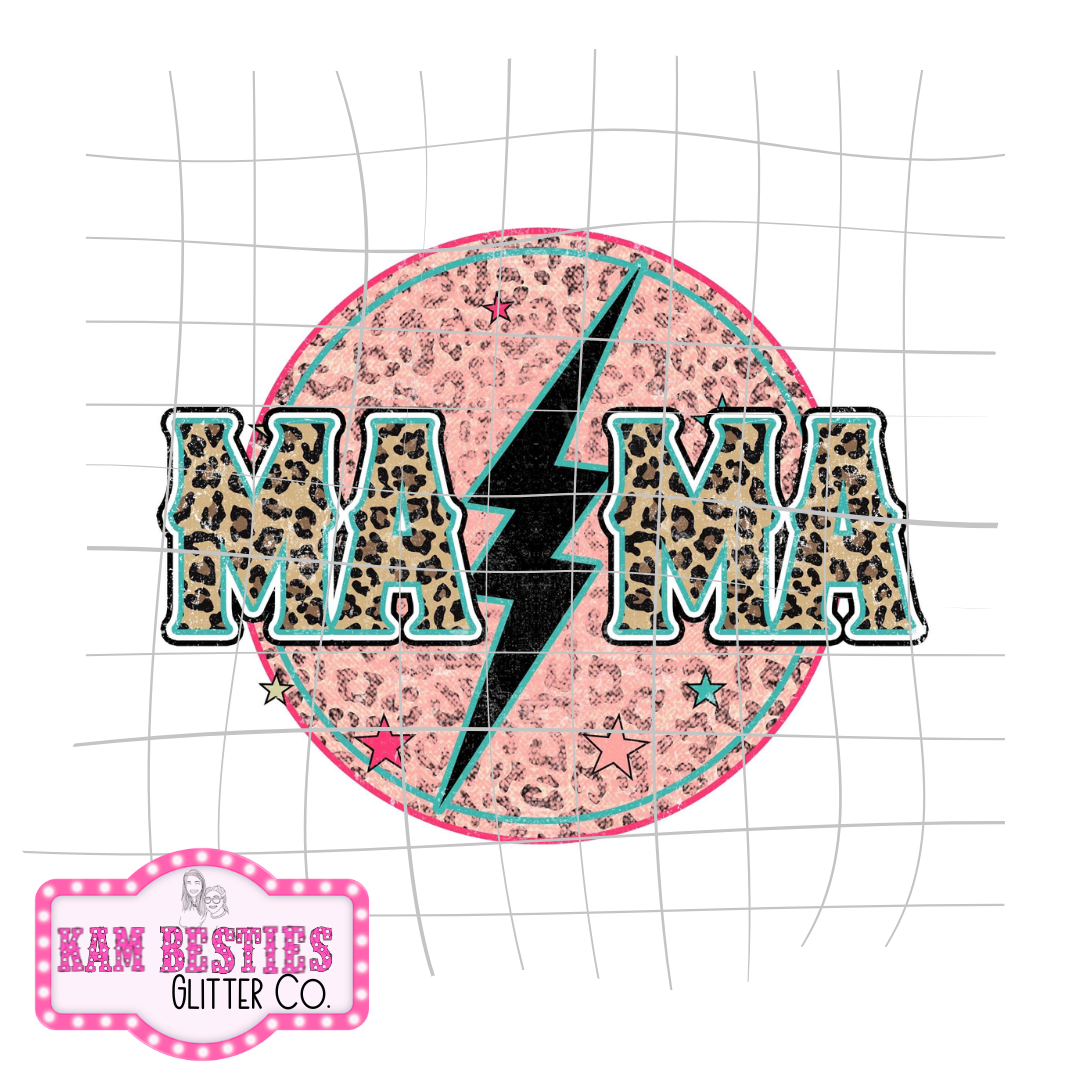 Lighting Star Mama Decal