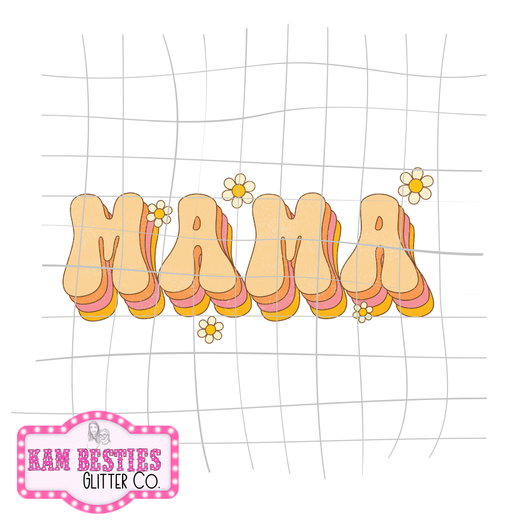 Flower Mama Decal
