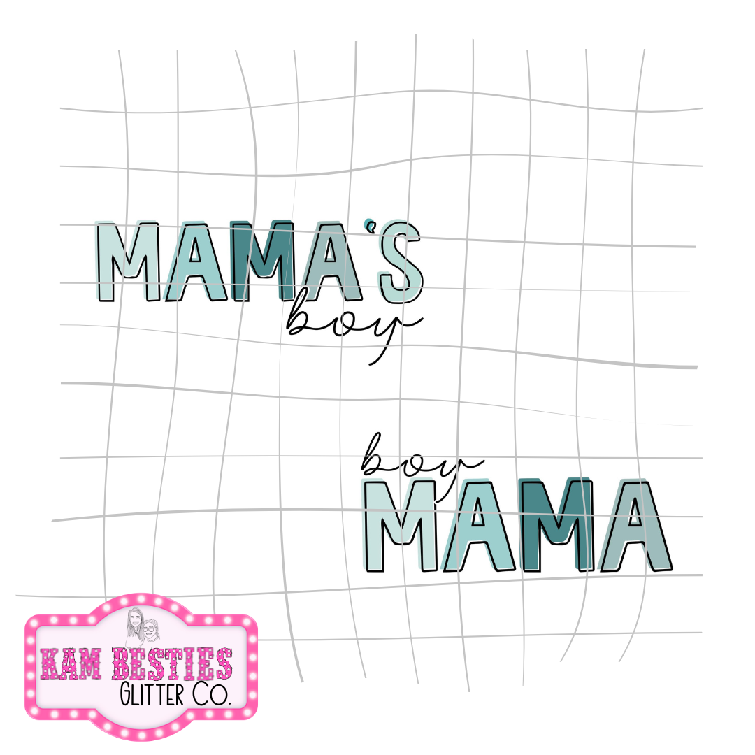 Mama's Boy Decal