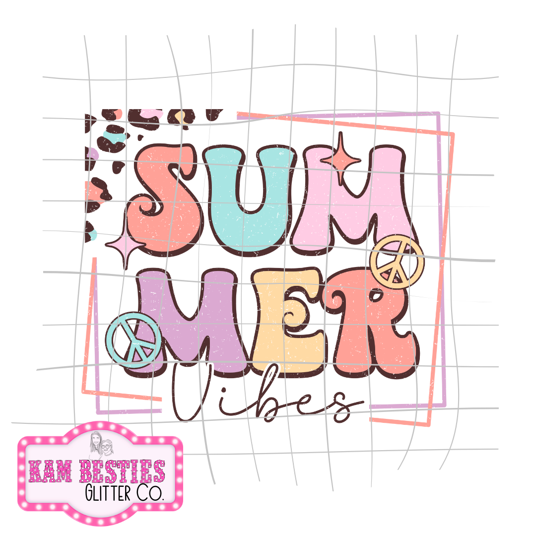 Summer Vibes Decal