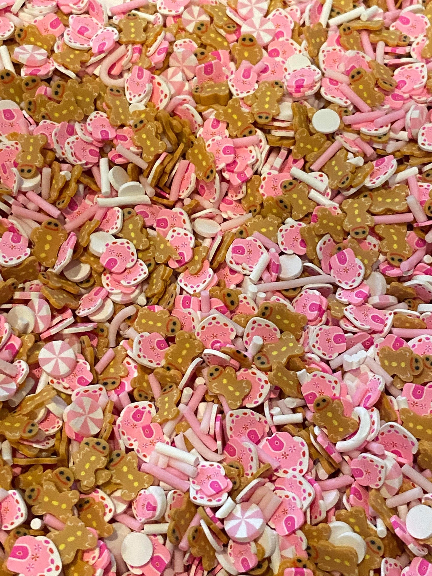 Pink gingerbread