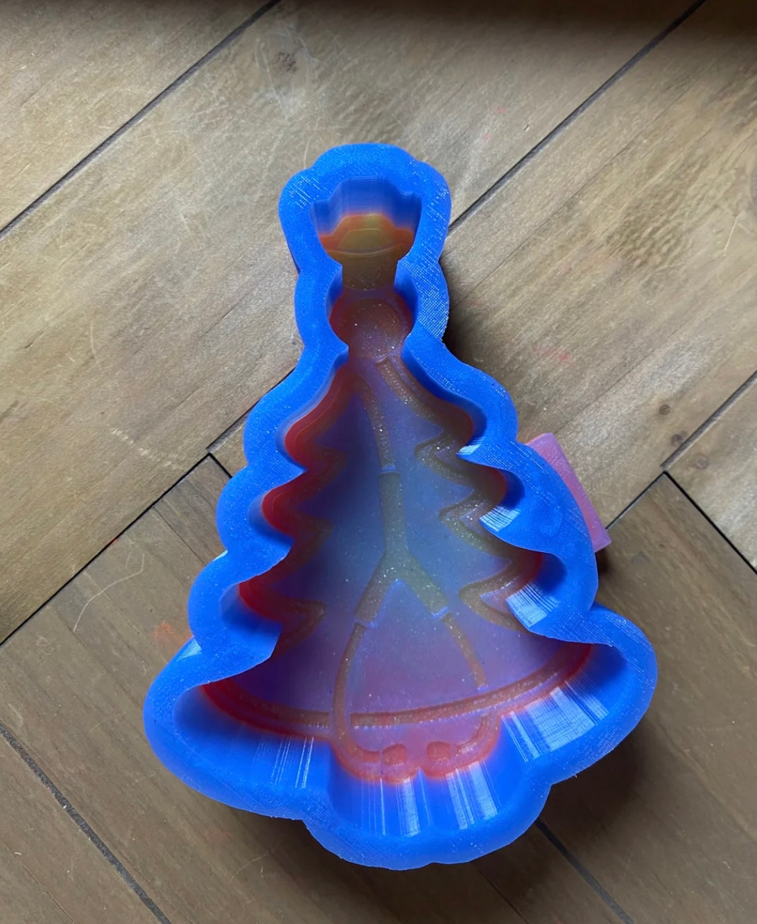 Christmas tree freshie mold