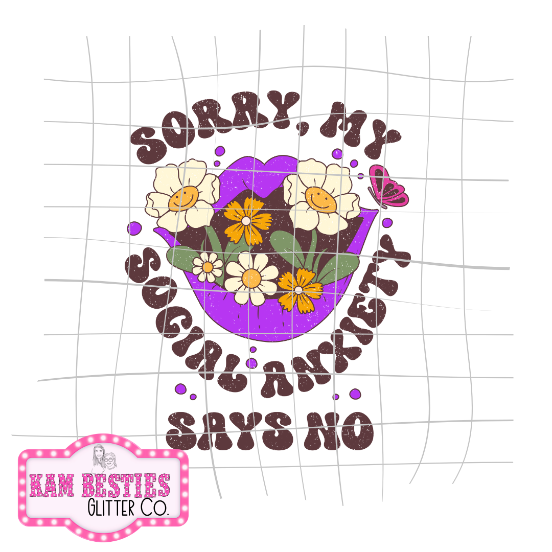 My anxiety says no