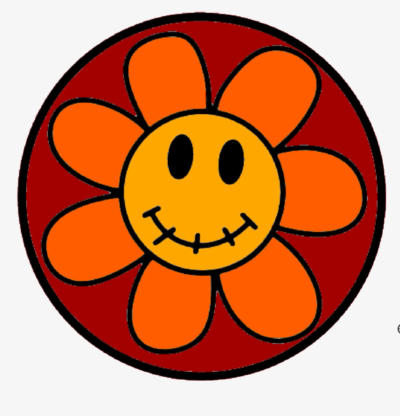 Flower halloween circle mold INSERT