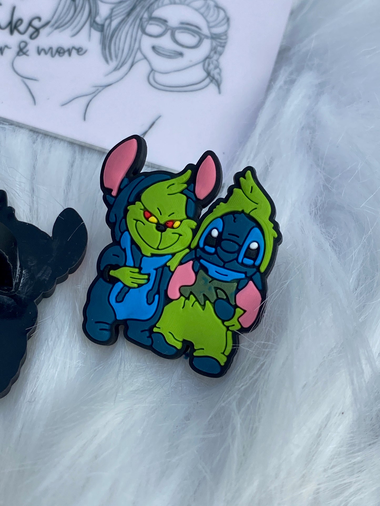 Green man and blue guy