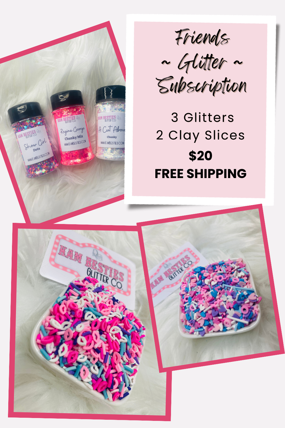 Friends Glitter Subscription Box