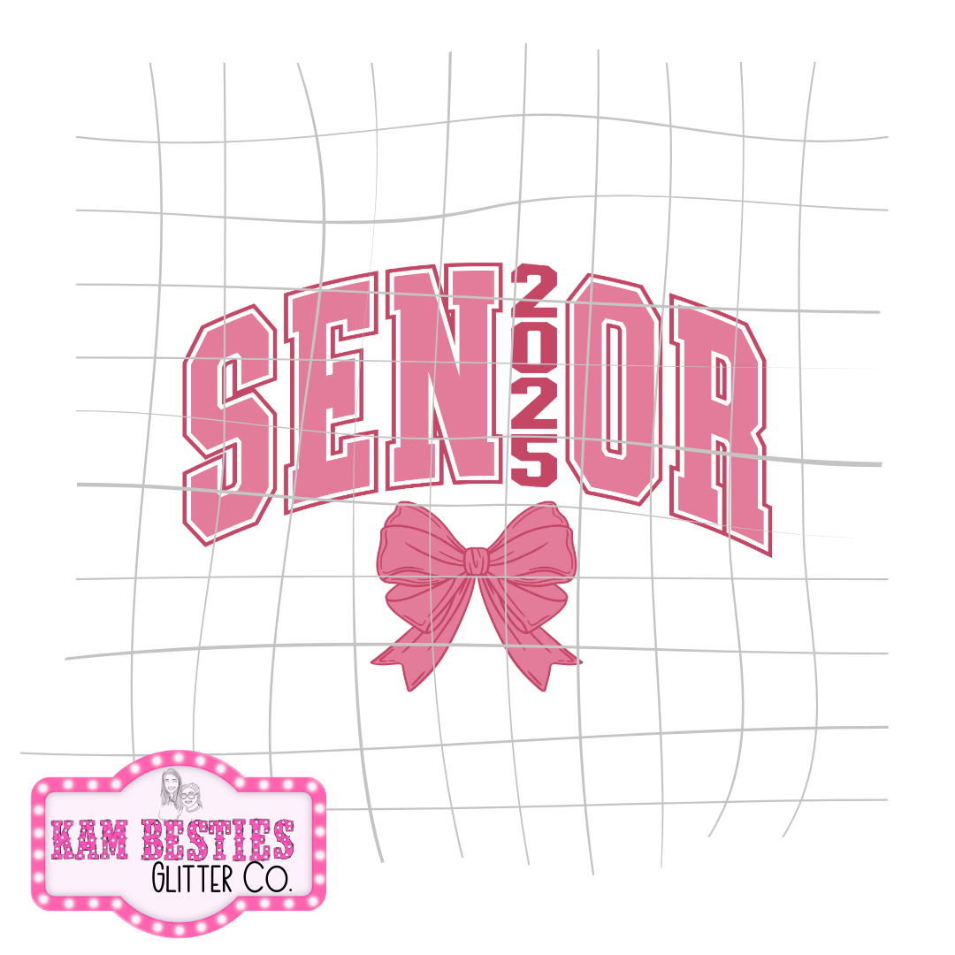 Senior 2025 pink
