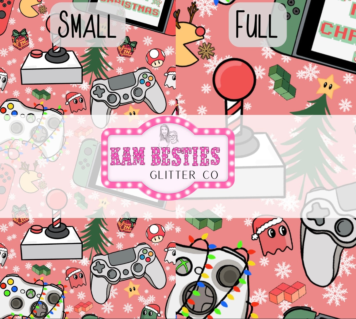 Christmas games pink