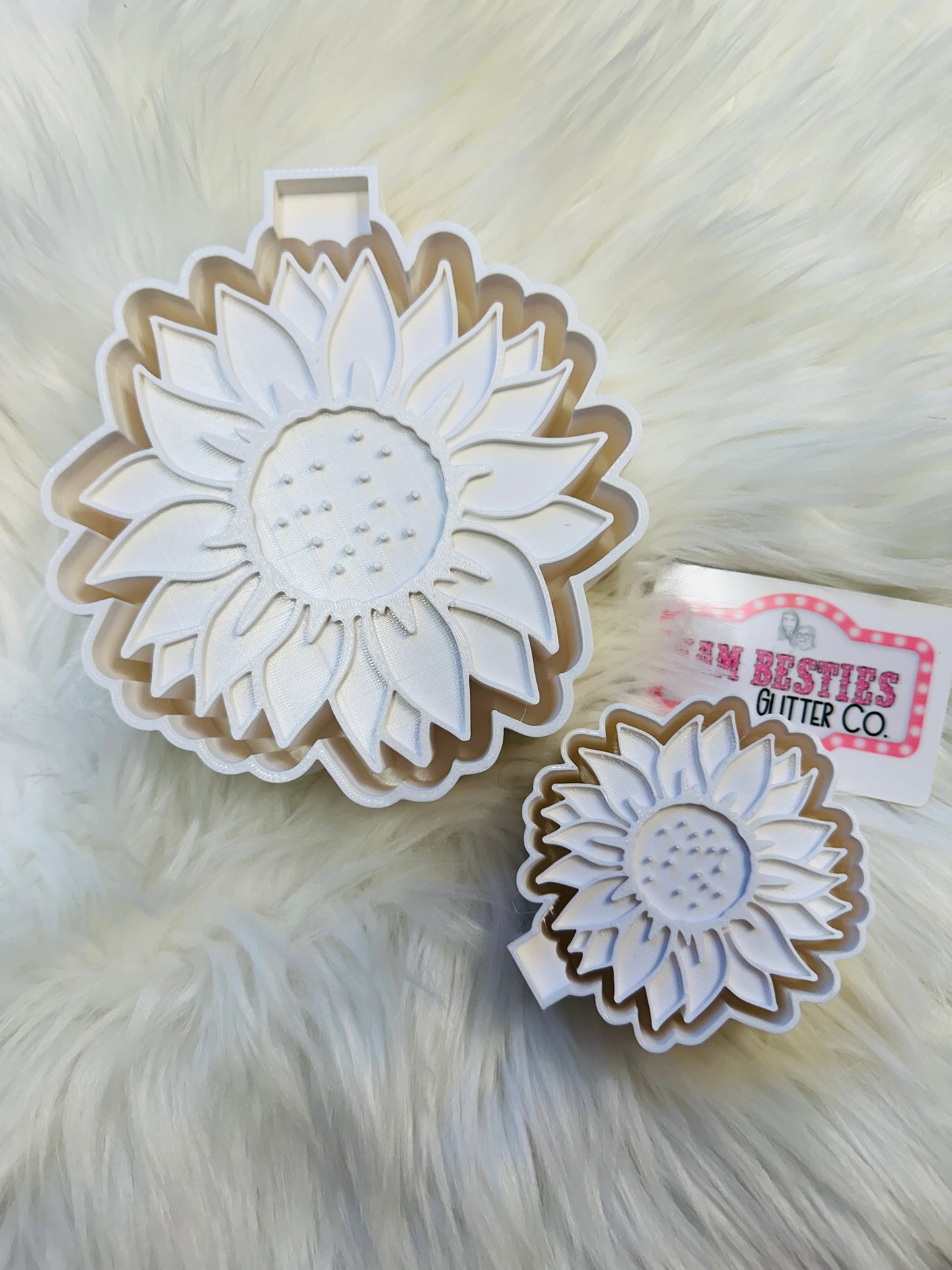 Sunflower freshie mold full or vent size