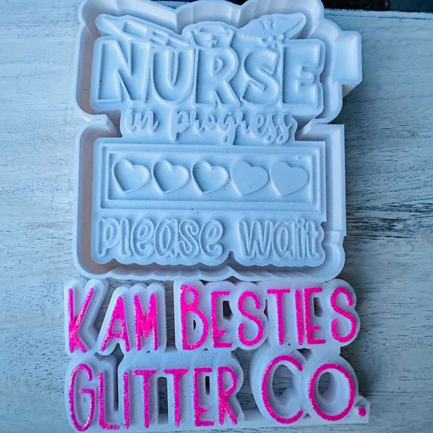 Nurse in progress mold