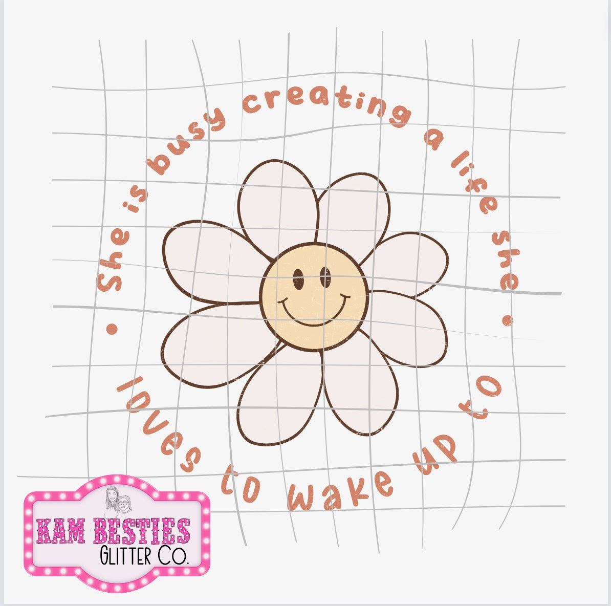 She is busy creating a life she loves to wake up to