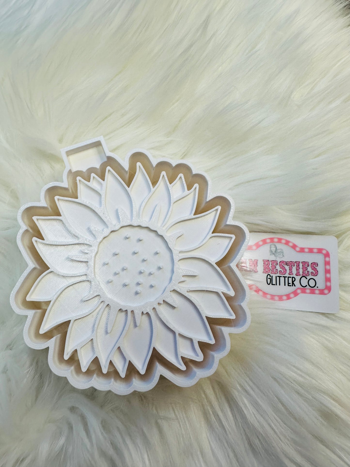 Sunflower freshie mold full or vent size