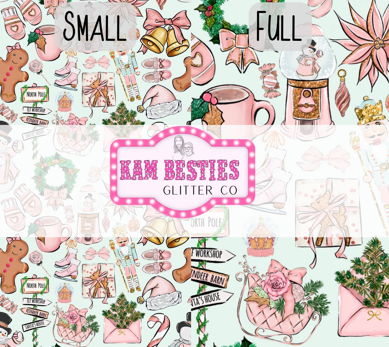 Pretty in pink Christmas