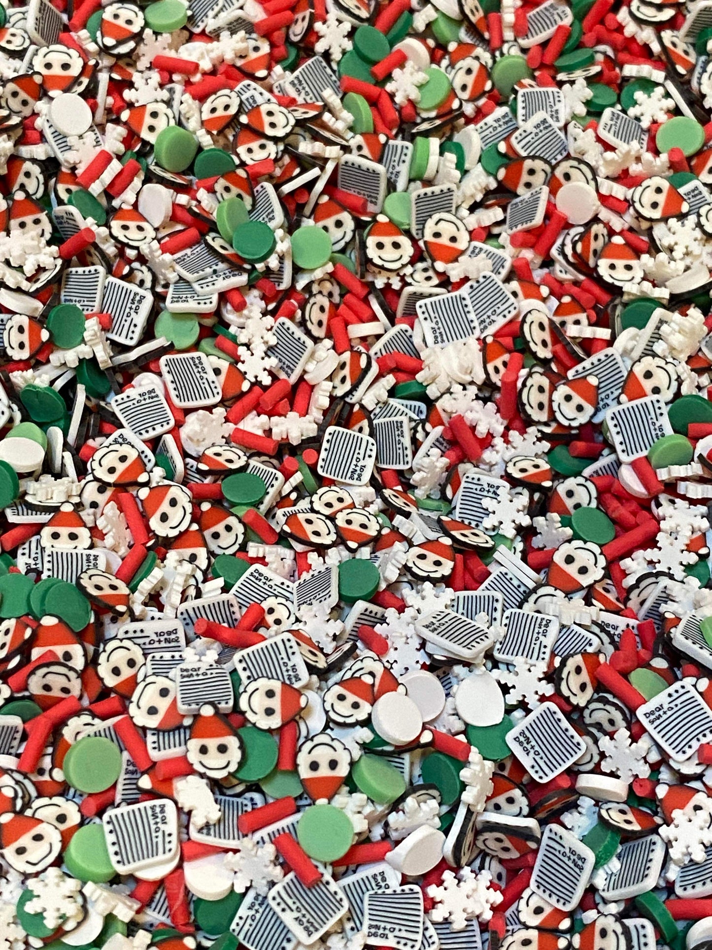 Dear Santa clay slices