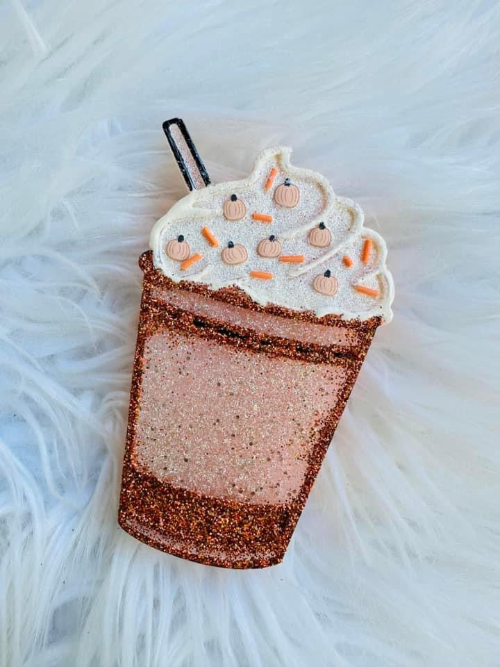 Iced coffee freshie mold