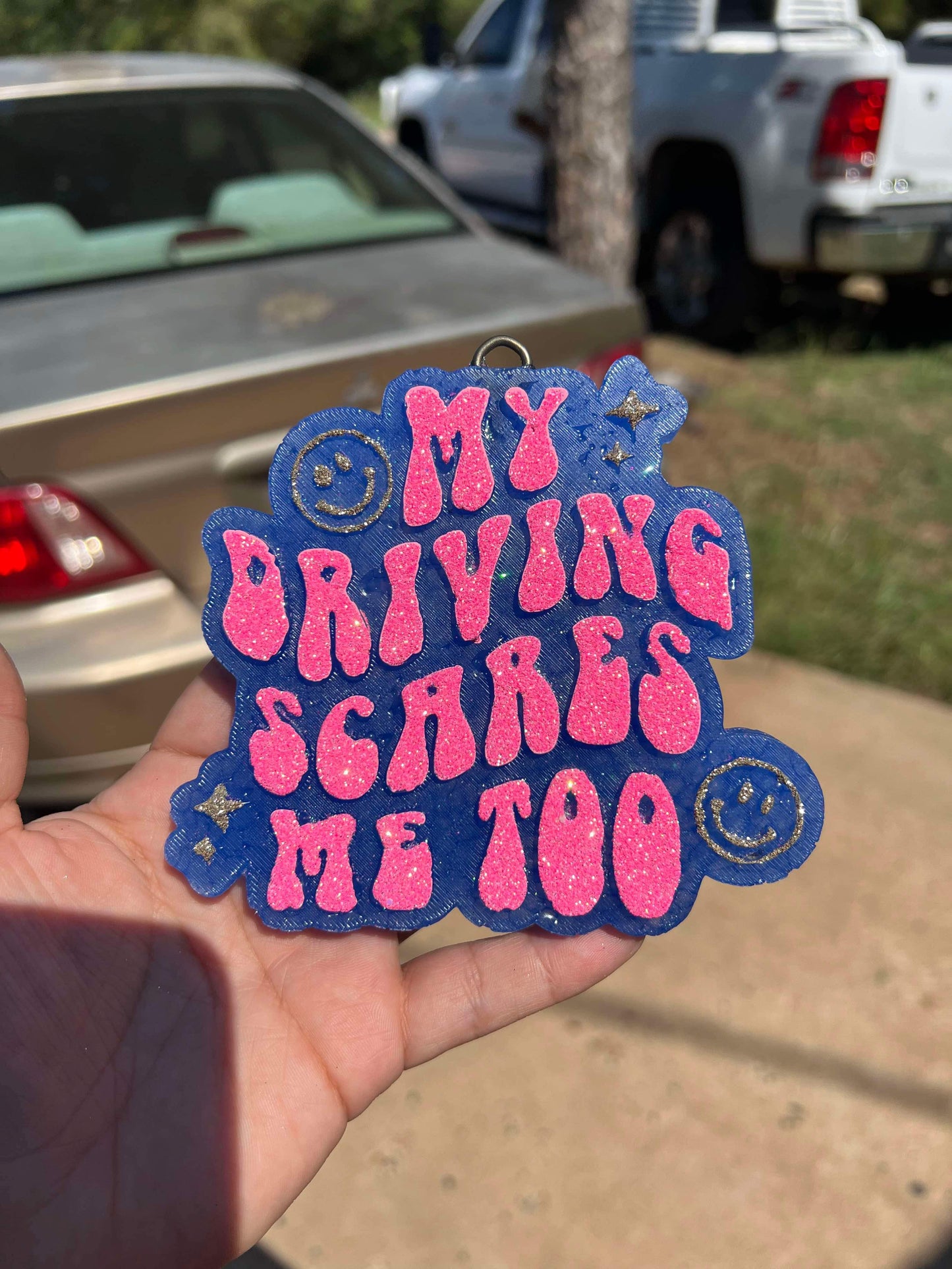 My driving scares me too