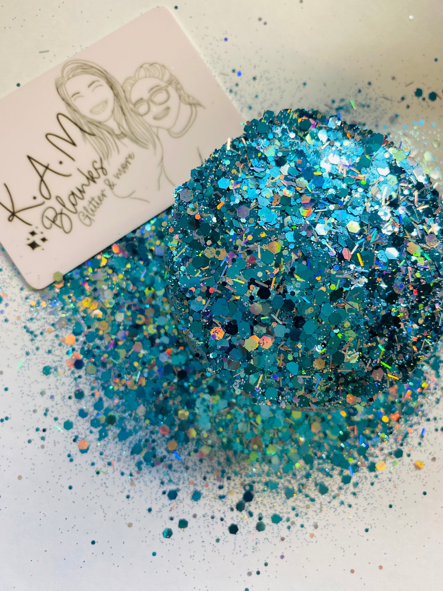 Tinsel town blue