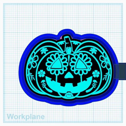 Flower Jack O Lantern