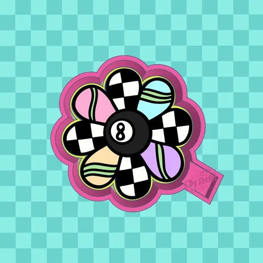 8 ball flower