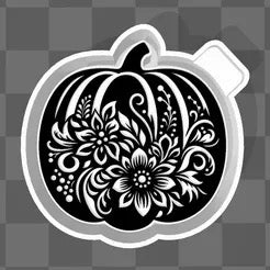 Floral pumpkin
