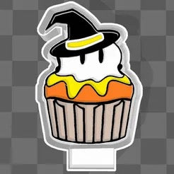 Ghost cupcake