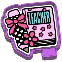 Teacher Book and Pencil