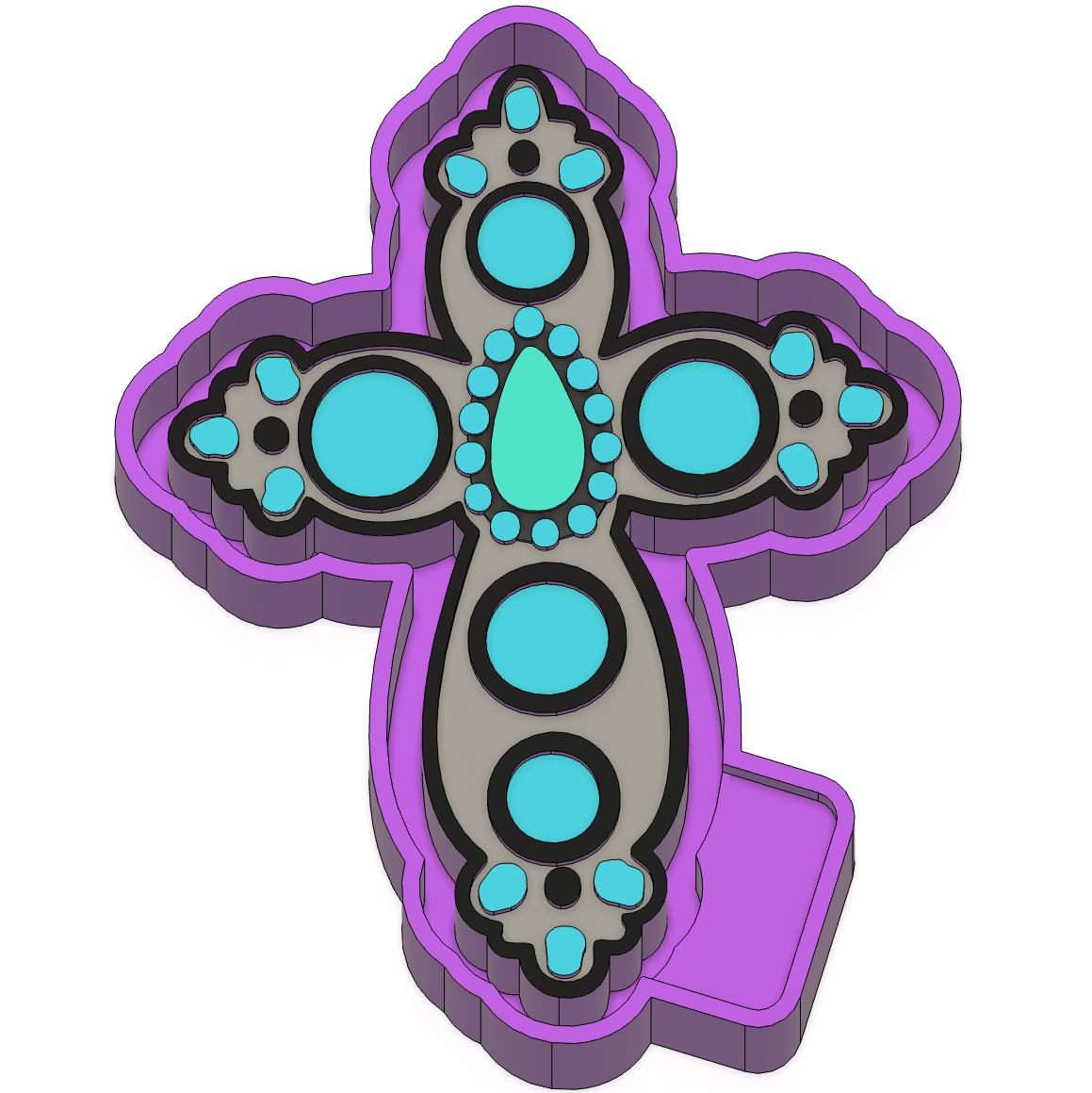 Turquoise Cross