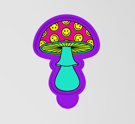 Smiley Mushroom
