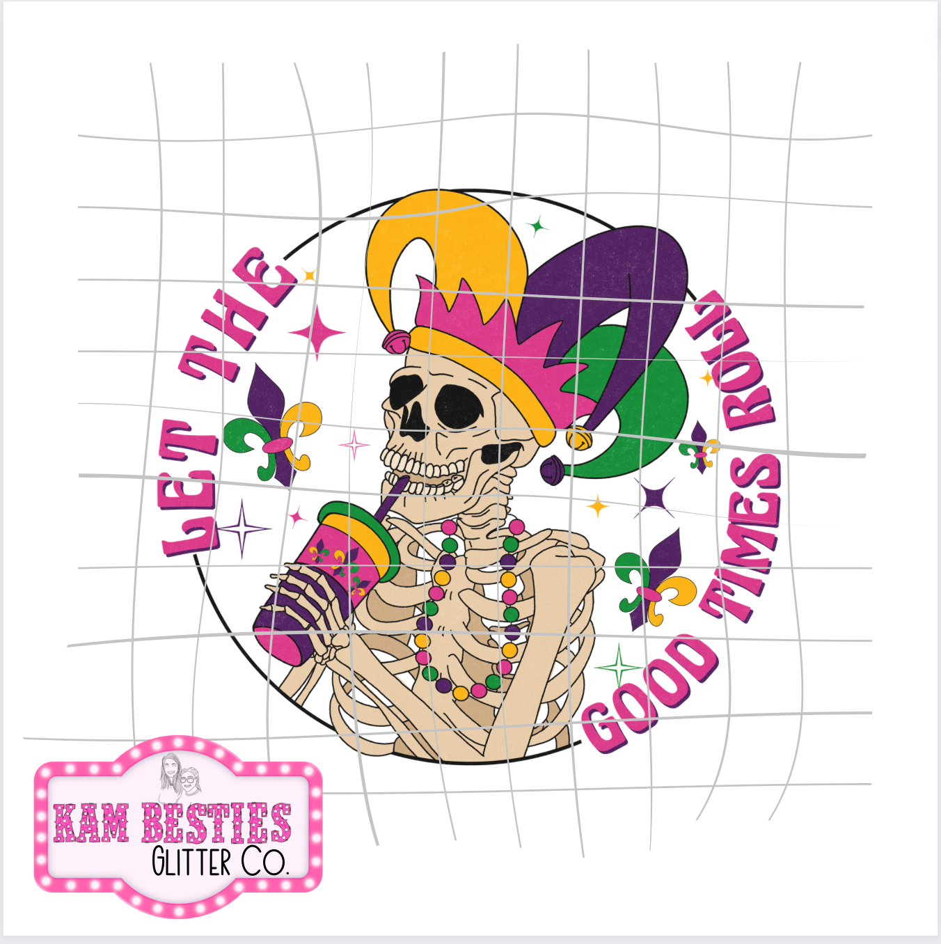 Let the good times roll Decal