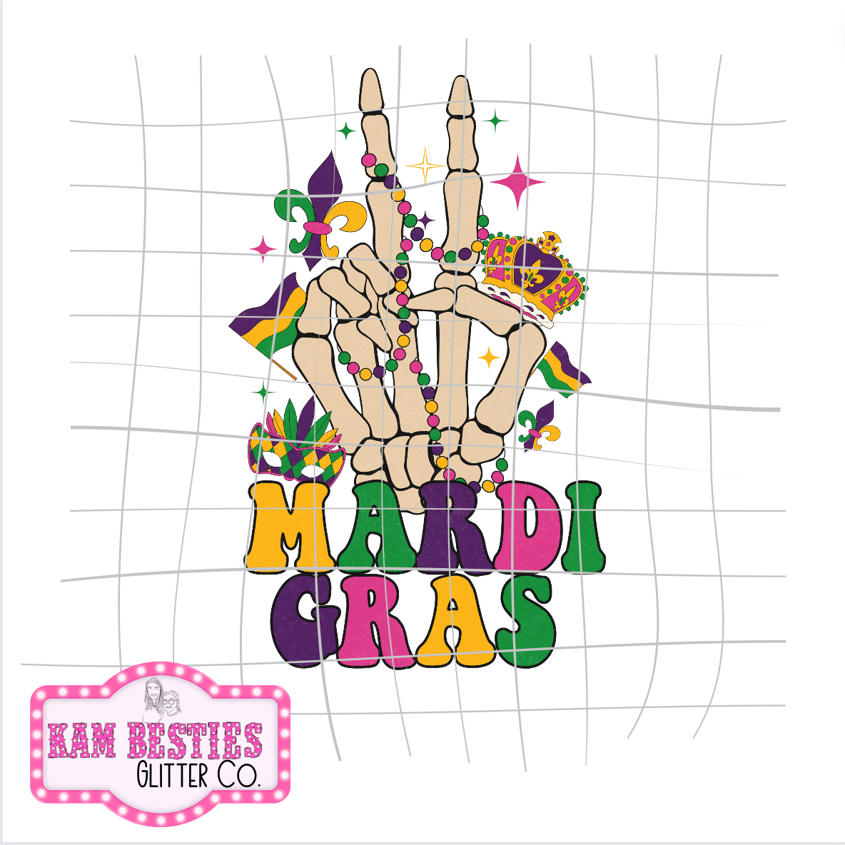Mardi Decal