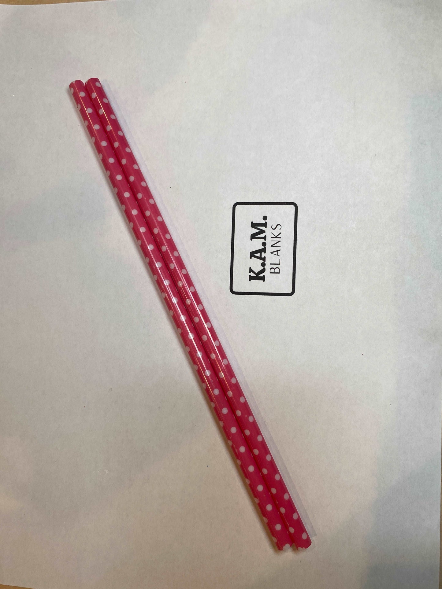 Dark pink polka dots