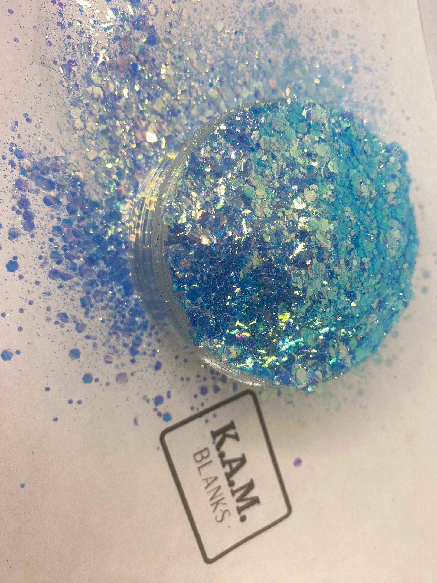 bippity boppity blue - chunky