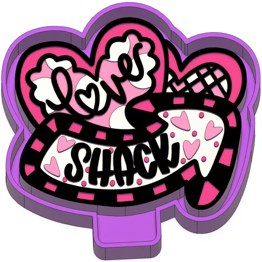 Love Shack Freshie Mold