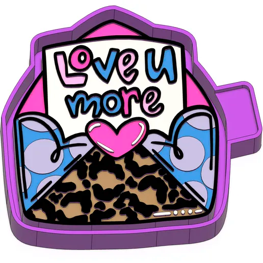 Love you more mold