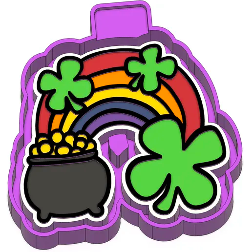 Rainbow Freshie Mold