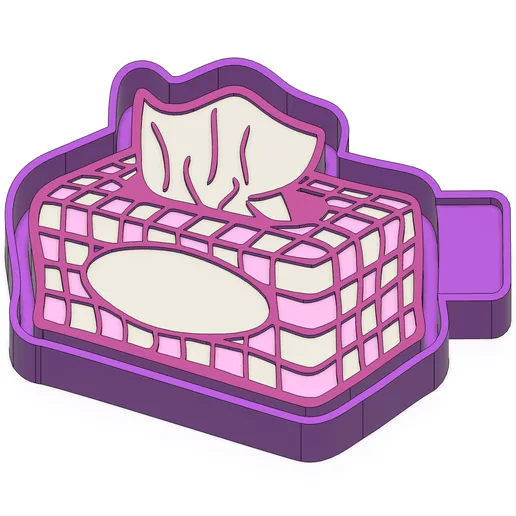 Tissue Box Freshie Mold