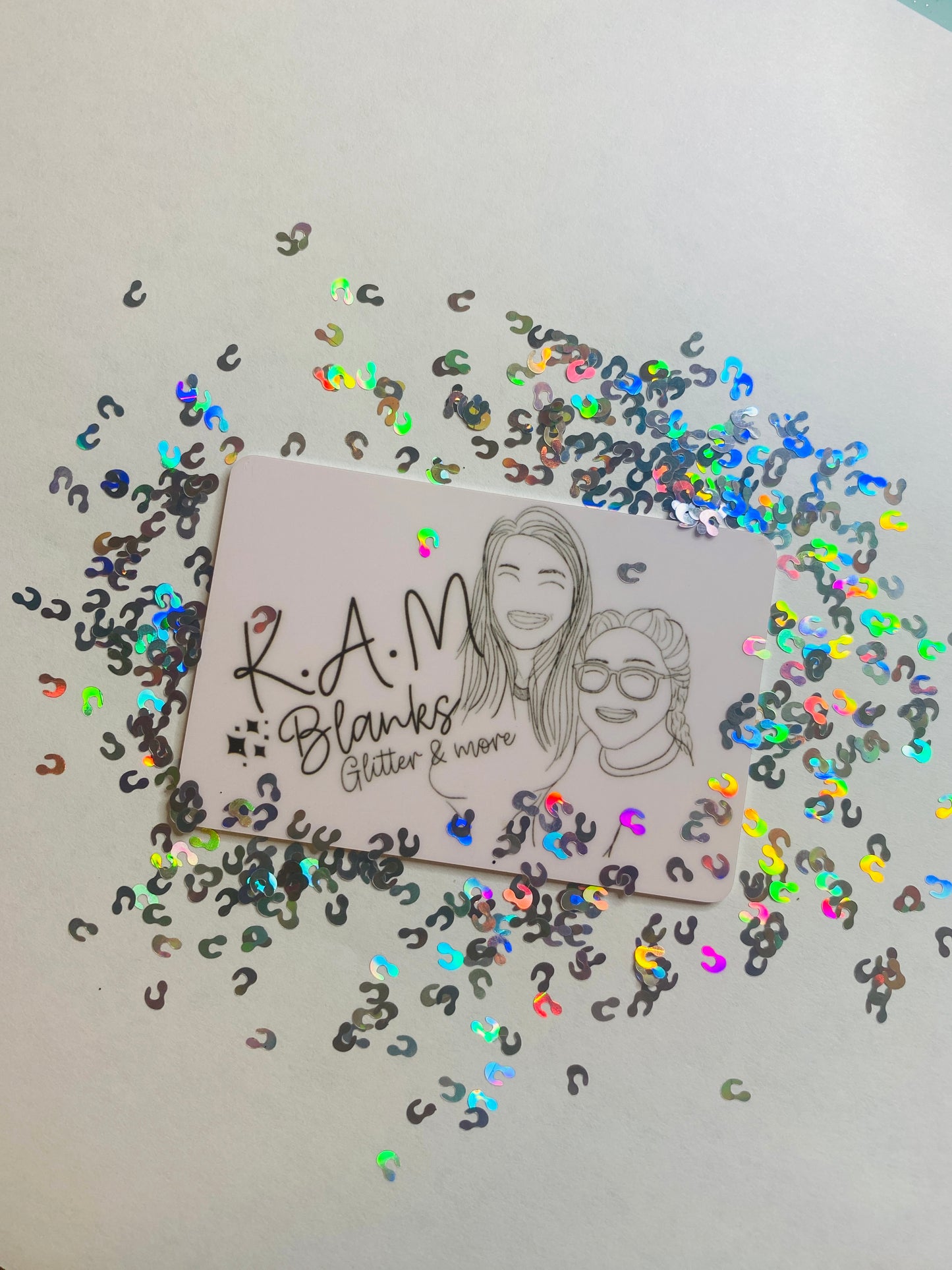 Silver leopard shapes