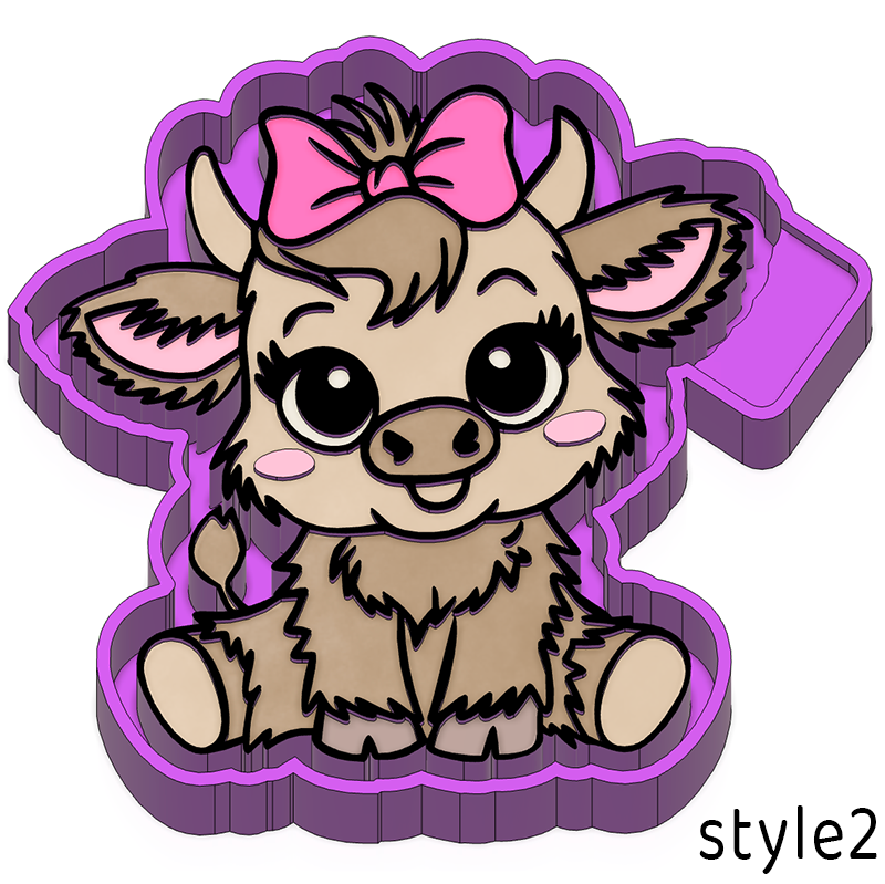 Baby Cow Mold