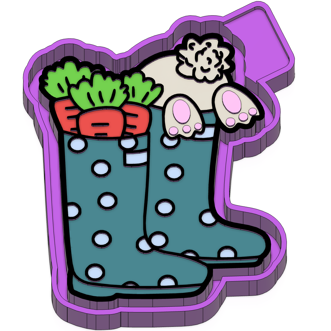 Easter/ spring boots