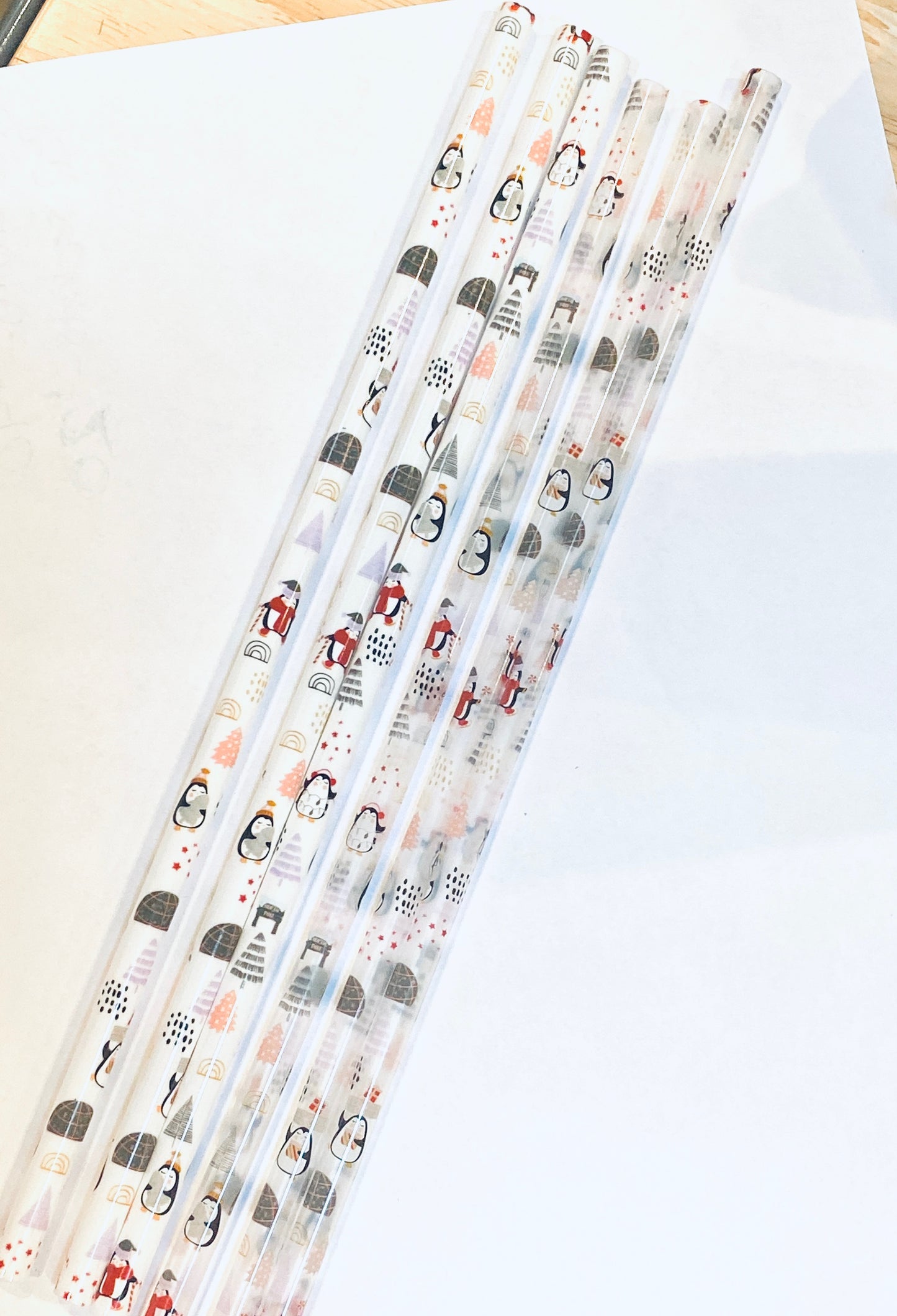 Penguin straw 10 inch