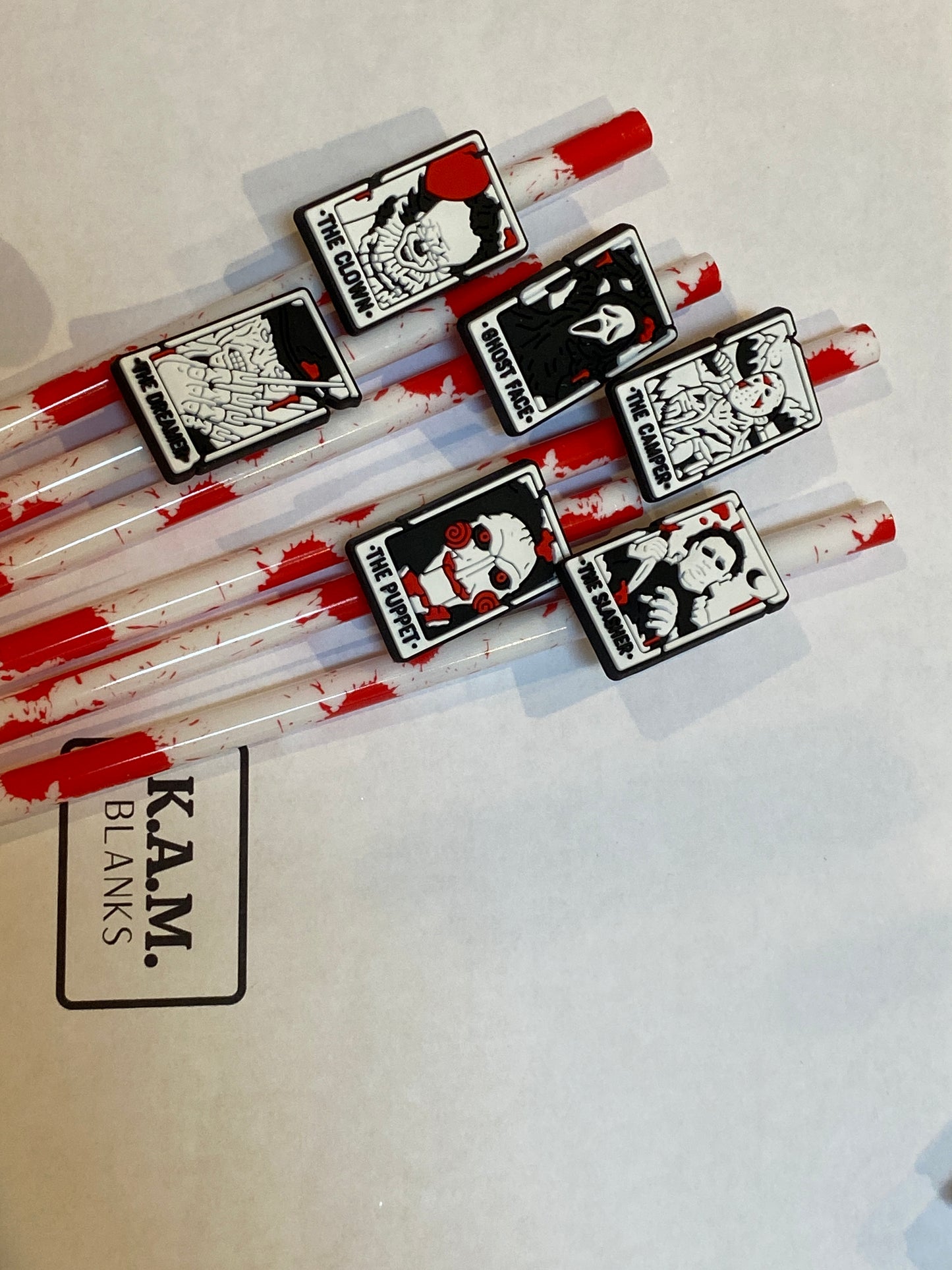 Horror cards set of 6