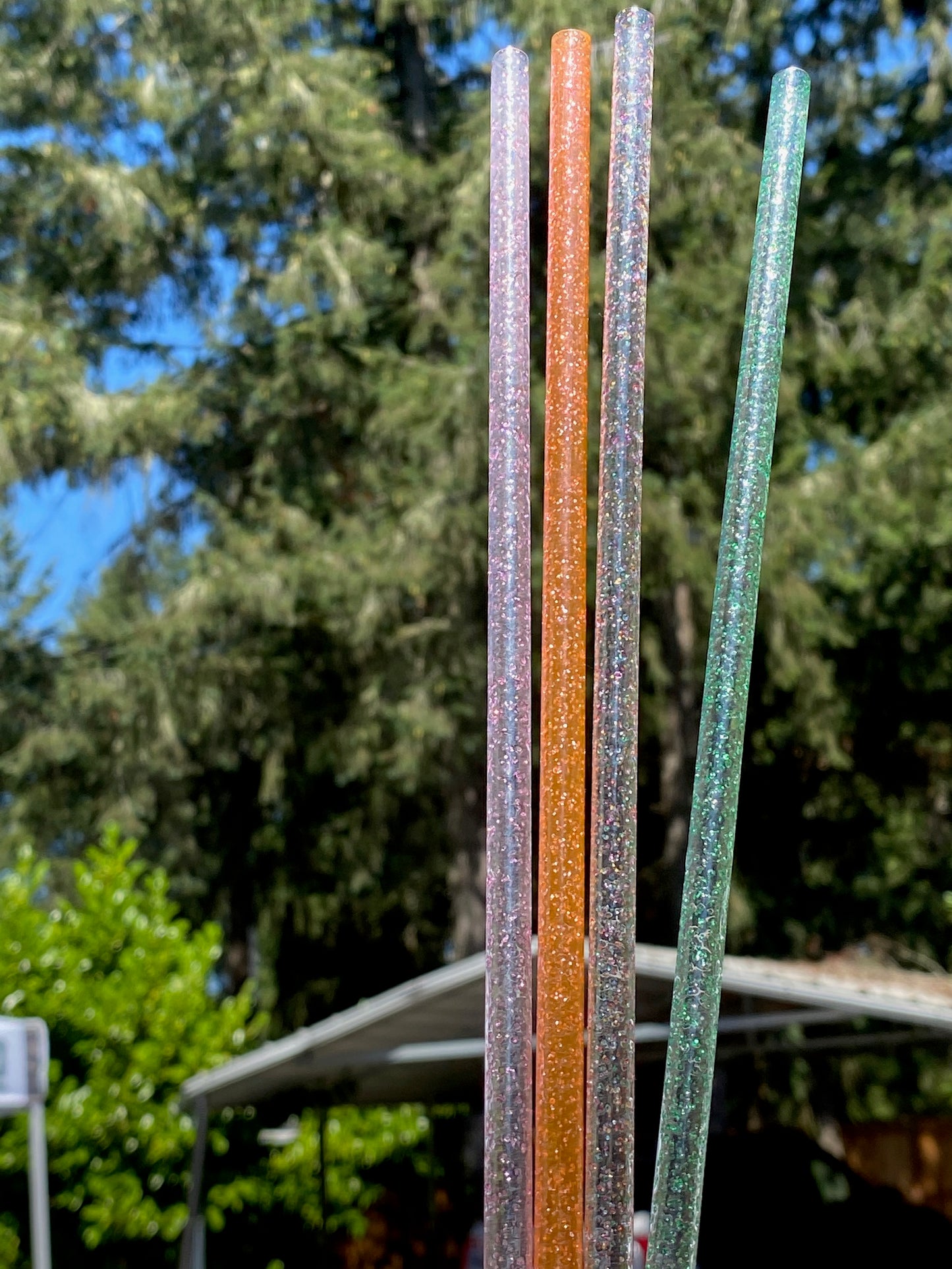 Glitter straws