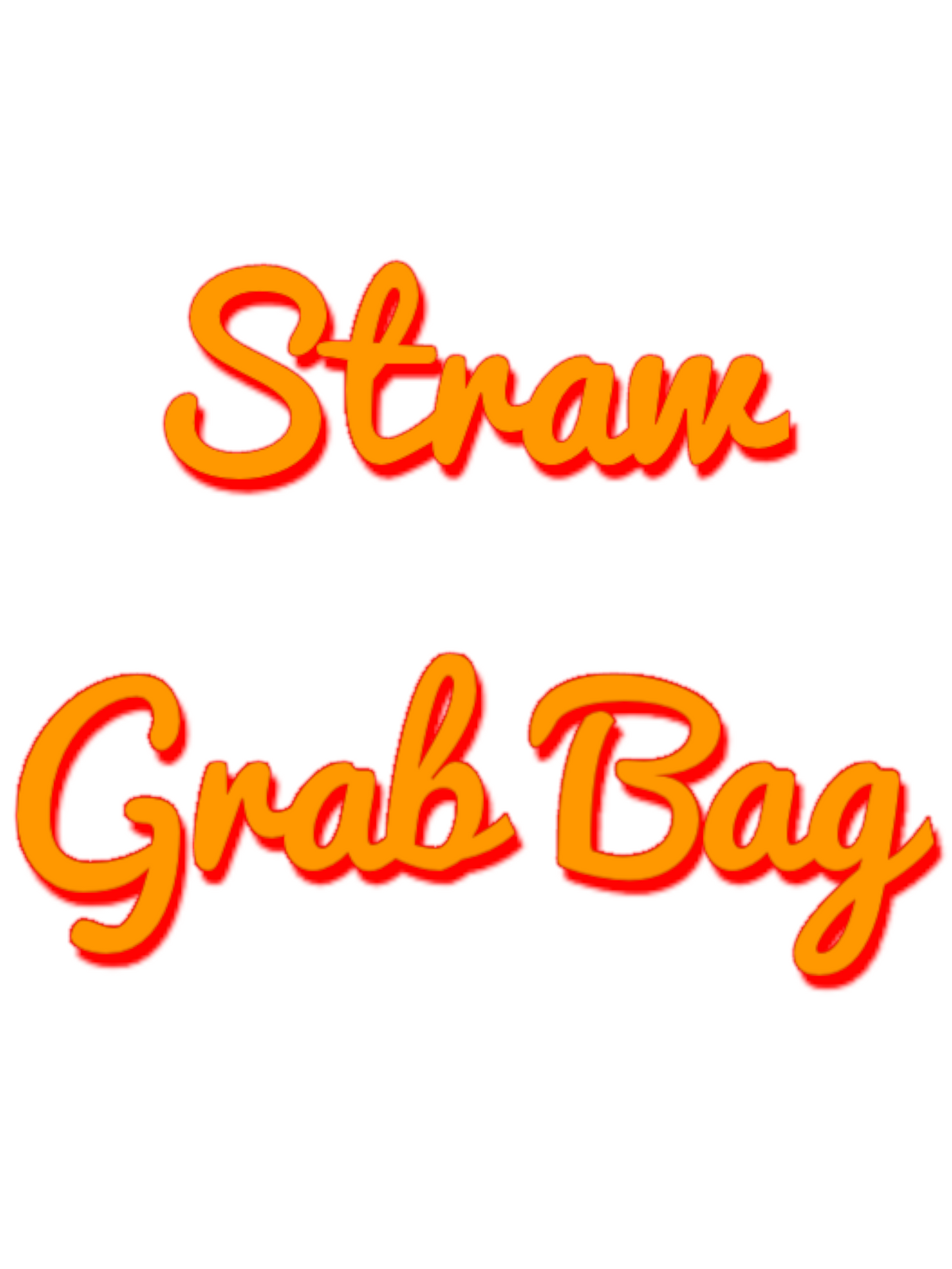 Straw grab bag