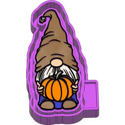 Pumpkin Gnome Mold