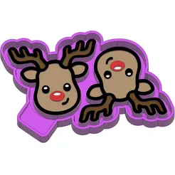 Merry Reindeer Vents