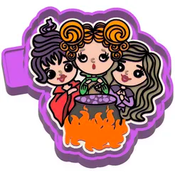 Hocus Sisters Mold